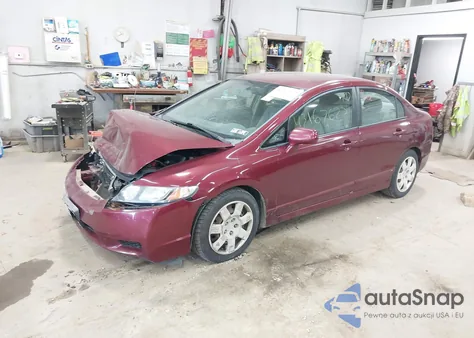 2010 Honda Civic Lx z USA, uszkodzony, nr VIN 2HGFA1F56AH560622